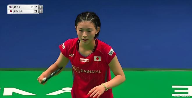 6暴揍日本天才少女晋级丹麦公开赛4强k8凯发国际入口逆转！安洗莹21-